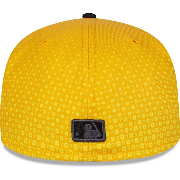 NEW Pittsburgh Pirates City Connect 59FIFTY 7 1/4 Fitted Hat New Era Black/Gold - Picture 4 of 6